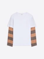 Contrast sleeves tee