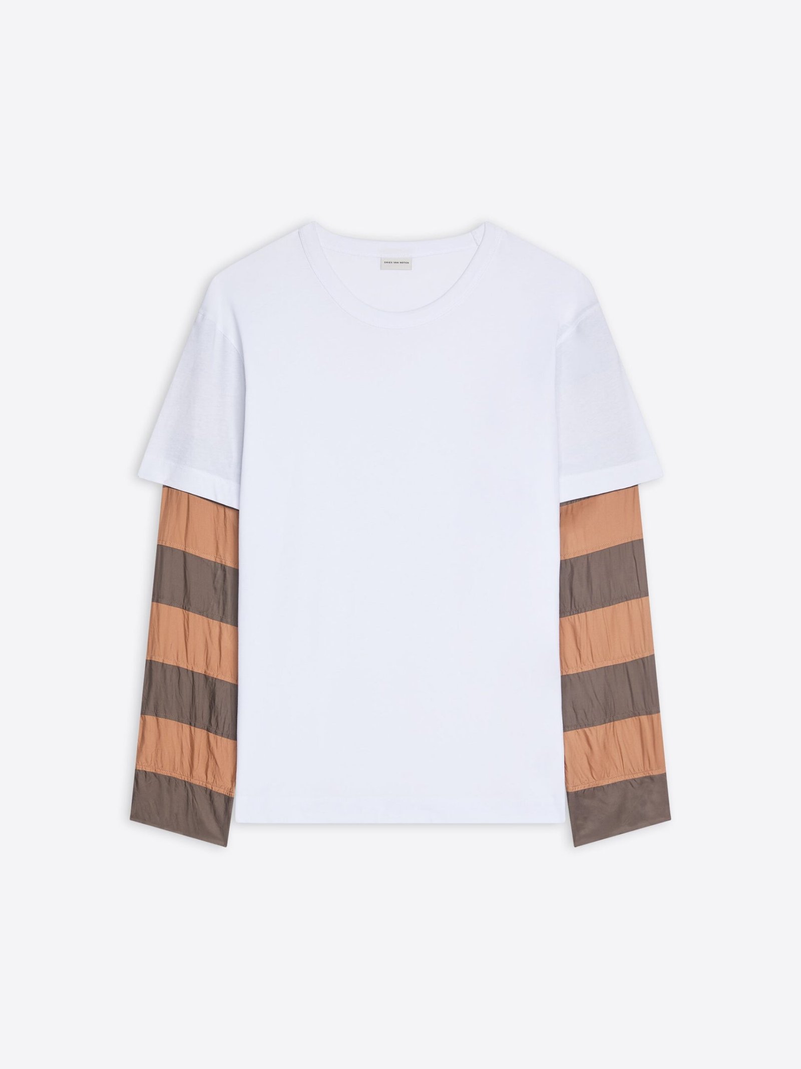 261-021114-3603-001_0 Contrast sleeves tee - Image 1