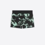 Ribbed jacquard shorts