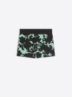 Ribbed jacquard shorts