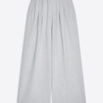 Pleated sweatpants