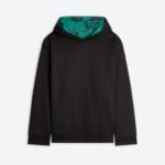 Reversible cotton hoodie