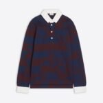Jacquard polo shirt