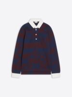 Jacquard polo shirt