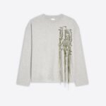 Embroidered cotton tee