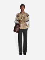 Striped cotton polo - Image 2