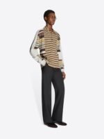 Striped cotton polo - Image 3
