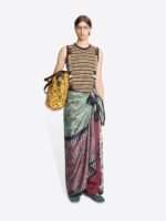 Striped cotton tank top - Image 2
