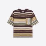 Striped cotton tee