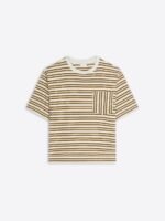 Striped cotton tee