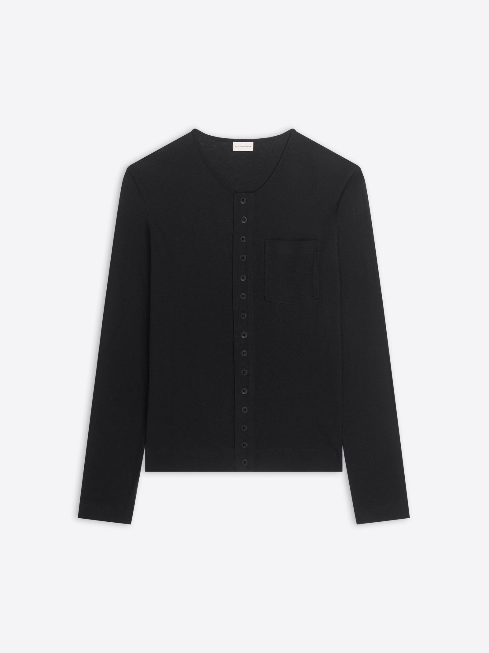 262-021130-4607-900_0 Fitted jersey cardigan - Image 1