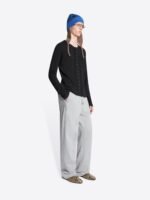 Fitted jersey cardigan - Image 3
