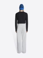 Fitted jersey cardigan - Image 4