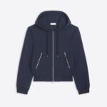 Loose zipped hoodie