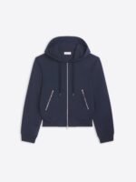 Loose zipped hoodie